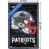 Trends International NFL New England Patriots - Neon Helmet 23 Unframed Wall Poster Prints - 3 of 4