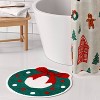 21"x21" Wreath Christmas Bath Rug Green/Red - Wondershop™ - 2 of 4