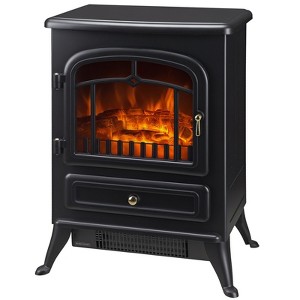 SEVOBAL Indoor Fireplaces Electric Fireplace Heater Fireplace Stove, Electric Fireplace Heater, Black, 16.3"*11"*21.5" - 1 of 4