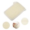 Unique Bargains Jute Bath Brush for Shower 5.51"x3.94" Beige 1 Pc - 3 of 4