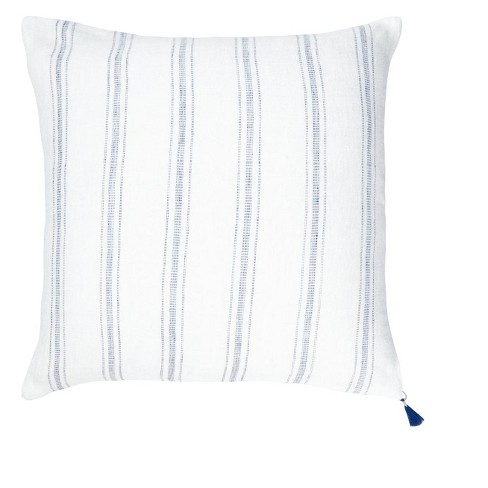 Tuck Neutral Linen Modern Throw Pillow with Down-Alternative Insert 20'' +  Reviews