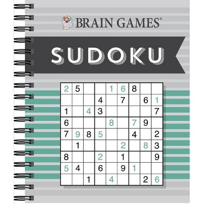 Brain Games - Sudoku (Green) - by  Publications International Ltd & Brain Games (Spiral Bound)