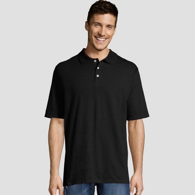 Hanes Men's X-Temp Jersey Polo Short Sleeve Shirt