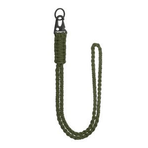 Unique Bargains Braided Soft Keychain ID Badges Lanyard with Metal Ring - 1 of 4