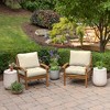 ARDEN Outdoor Plush Modern Tufted Blowfill Deep Seat Set, 24 x 24, Water Repellent, Fade Resistant - 3 of 4