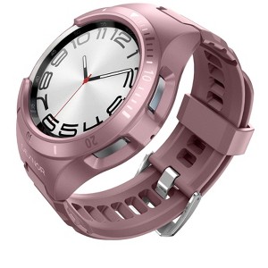 Dexnor for Samsung Galaxy Watch 6 Classic Band [47mm] [43mm], Galaxy Watch 6 Band [40mm] [44mm], [Raised Bezel & Snap-on] Rugged Shockproof Case - 1 of 3