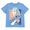 Disney Mickey Mouse Lilo & Stitch T-Shirt and Shorts Outfit Set Little Kid to Big Kid - 3 of 4