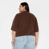 Women's Crewneck Cardigan - Wild Fable™ - 3 of 3