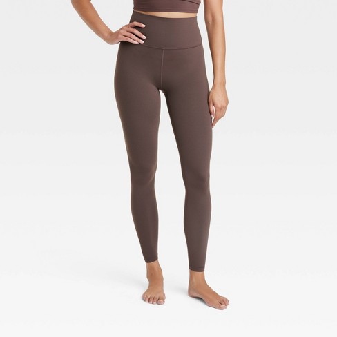 Women's Everyday Soft Ultra High-rise Leggings 27 - All In Motion™  Espresso Xs : Target