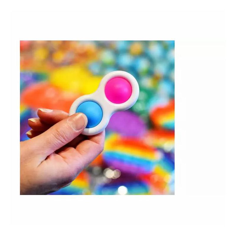 Link Simple Dimple 2 Button Bubble Popper Anti-Stress Pressure Relief Toy - 2 Pack, 4 of 5