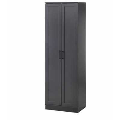 thumbnail image 2 of ABCOOL Behind Door Storage Organizer Rack, 6 Tier Adjustable Hanging Baskets Free Standing Thin Metal Space Savers Room Storage Organizers, Back Of Door Heavy Duty Storage 2 of 12