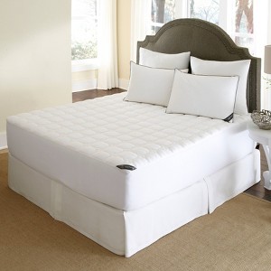 Behrens England Twin Triple Protection Waterproof Mattress Pad: 500 Thread Count, 50% Cotton 50% Polyester, Water Repellent - 1 of 4