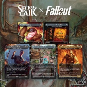 Magic the Gathering Secret Lair x Fallout: Welcome to New Vegas