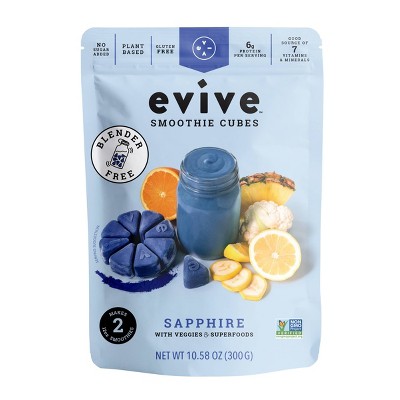 Evive Plant Based Frozen Smoothie Cubes - Samurai - 10.58oz : Target