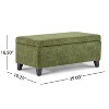 Christopher Knight Lumine Modern Boucle Upholstered Storage Ottoman with Flip-Top Lid - 3 of 4