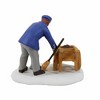 Department 56 Villages 2.25 In Final Prep Before Opening Dickens Village Broom Cleanup Village Figurines - 2 of 3