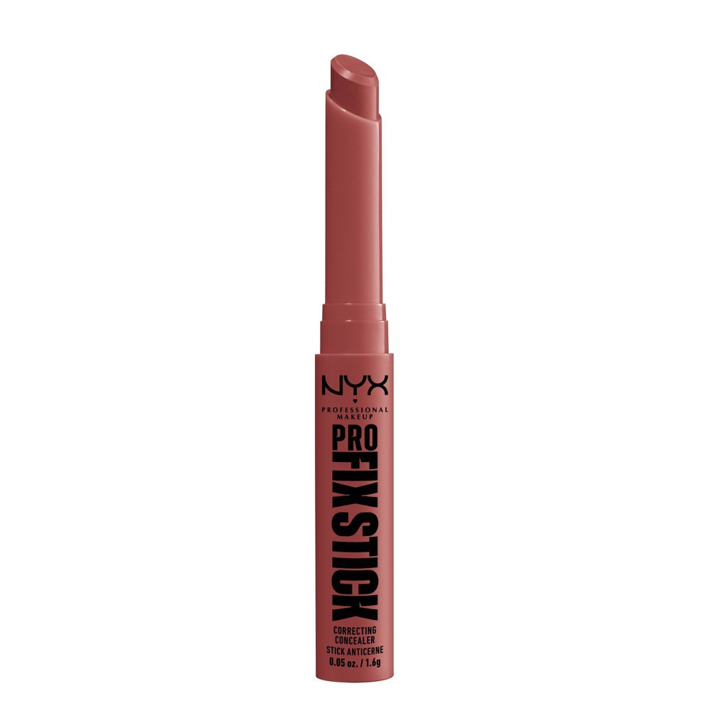 Photos - Foundation & Concealer NYX Professional Makeup Color Correcting Pro Fix Stick Concealer - 0.6 Brick Red - 0.05oz: Buildable Coverage, Face Use 