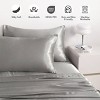 3/4 Pieces Satin Bed Sheet Set, Silky Cooling Soft Sheet Set - NTBAY - 4 of 4