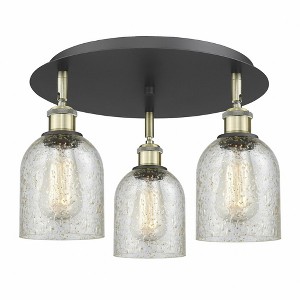 Caledonia - 3 Light Flush Mount In Industrial Style-9.5 Inches Tall and 16.75 Inches Wide - 1 of 1