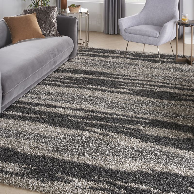 Nourison Amore Marble Shag Area Rug, 2 of 9