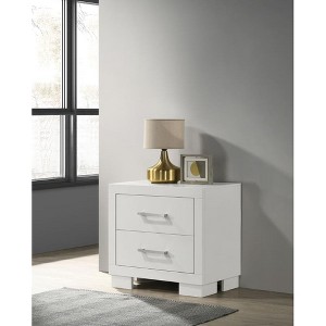 NicBex Nightstand with 2 Drawers,Modern Side Table with Storage Space and Wood Frame,Bedside Table for Bedroom,Living Room - 1 of 4