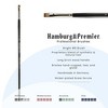 Creative Mark Hamburg Premiere Professional Oil Painting Brushes - Bright Oil Paint Brush - Handmade in Germany, Natural & Synthetic Hair Blend, Long - 2 of 4