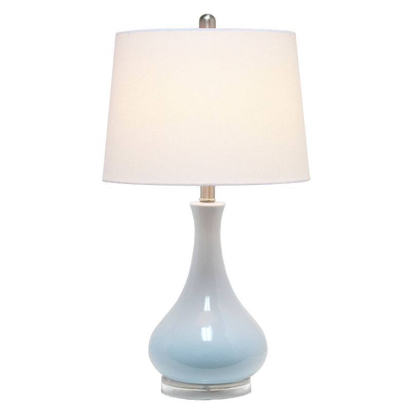 Droplet Table Lamp with Fabric Shade - Lalia Home, 3 of 10