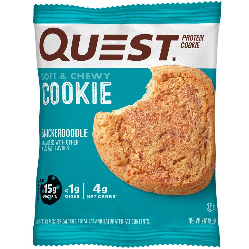 Quest Nutrition Protein Cookie - Snickerdoodle, 5 of 11