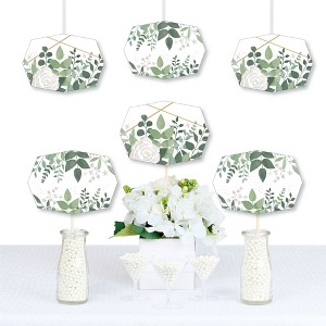 Big Dot of Happiness Boho Botanical - Decorations DIY Greenery Party Essentials - Set of 20 - 1 of 4