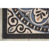 Nourison Caribbean CRB15 Ivory/Charcoal Indoor/Outdoor Area Rug 2'3" x 7'6" - 4 of 4