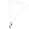 Unique Bargains Metal Plastic Brass Necklace Style Mini Mouth Organ 3.5 x 1.3 x 1.1cm Silver Tone 1 Pc - 2 of 4