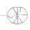 Unique Bargains Folding Durable with Enclosure Drying Basket 1 Pc - 3 of 4