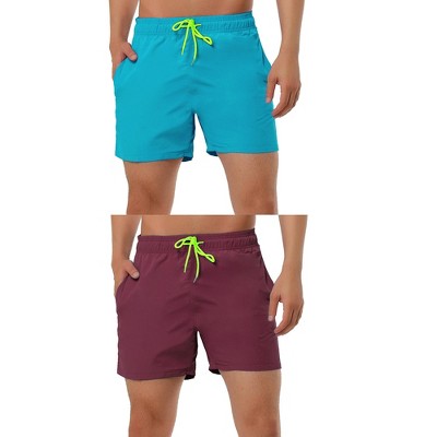 burgundy/sky blue