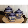 Blue Rose Polish Pottery 1300 Zaklady Canister Set - 2 of 2