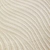 Waves Cotton Matelasse Decorative Bedspread and Pillow Sham Set by Blue Nile Mills - 3 of 4