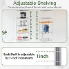 BestMassage 6-Tier Wire Shelf Unit Heavy-Duty Metal Shelving with Stable Base for Organizing Books Toys Clothes Kitchenware - 3 of 4