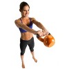 GoFit Classic PVC Kettlebell with DVD and Training Manual - Orange 25lbs - 4 of 4
