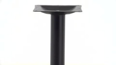 Beverly Black Cast Iron 18" Disk Style Bar Height Table Base