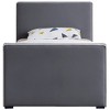 Meridian Furniture,Dillard Velvet Bed - 2 of 4