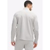 Peloton Men's Waffle ¼ Zip, Mist - 3 of 4