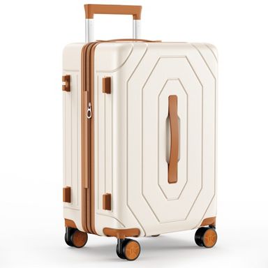 20-Inch Expandable Carry-On Luggage Set, 2 Piece Hardside Suitcase