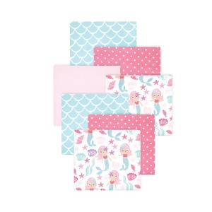 Luvable Friends Hudson Baby Flannel Receiving Blankets 7pk - 1 of 2