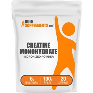 BulkSupplements Creatine Monohydrate (Micronized) Powder - 1 of 4