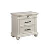 Brooks 3 Drawer Nightstand with Usb Ports Cream - Picket House Furnishings - 2 of 4