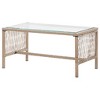 vidaXL 4 Piece Patio Lounge Set with Cushions Poly Rattan Beige - 4 of 4