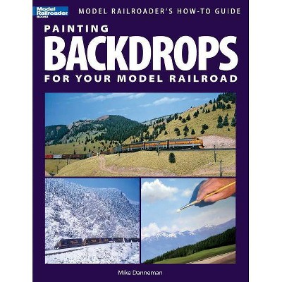 Painting Backdrops for Your Model Railroad - (Model Railroader's How-To Guides) by  Mike Danneman (Paperback)