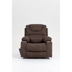 TiramisuBest Lounge chair lift chair relax sofa chair sitting room furniture sitting room power supply elderly electric lounge chair with Br - 1 of 4