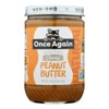 Once Again Natural Unsweetened Creamy Peanut Butter - Case of 6/16 oz - 2 of 4