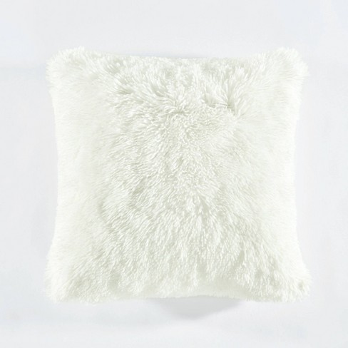 20x20 Oversize Emma Square Throw Pillow Cover White - Lush Décor