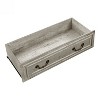 MOEPISY Farmhouse 5 Drawers Dresser for Bedroom, Rustic Chest of Drawers with Natural Texture, Antique White - 4 of 4